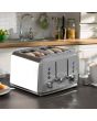 Daewoo SDA2596GE Kensington 4 Slice Toaster - Grey