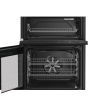 Hotpoint HTE6VDCB1 Freestanding Electric Cooker with Ceramic Hob - Black