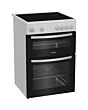 Indesit ITE6VMW Freestanding 60cm Electric Cooker with Ceramic Hob