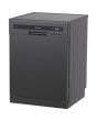 Indesit IN2FE13CNO7BUK Push&Go Freestanding Full Size Dishwasher with 13 Place Settings