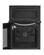Indesit ITE5VMW Freestanding 50cm Electric Cooker with Ceramic Hob
