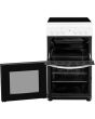 Indesit Electric freestanding double cooker: 50cm - ID5V92KMW/UK