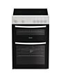 Indesit ITE6VMW Freestanding 60cm Electric Cooker with Ceramic Hob