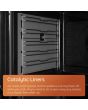 Hotpoint HTE6VDCB1 Freestanding Electric Cooker with Ceramic Hob - Black
