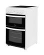 Indesit Electric freestanding double cooker: 50cm - ID5V92KMW/UK