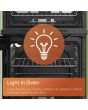 Hotpoint HTE5VCB Freestanding 50cm Electric Cooker with Ceramic Hob - Black