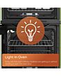 Hotpoint HTE5VCW 50cm Electric Cooker with Ceramic Hob - White