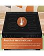 Hotpoint HTE5VCW 50cm Electric Cooker with Ceramic Hob - White