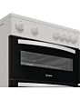 Indesit ITE6VMW Freestanding 60cm Electric Cooker with Ceramic Hob