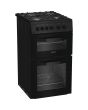 Hotpoint Hotpoint HTG5GCB Freestanding 50cm Gas Cooker - Black