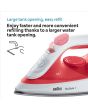 Braun SI1019RD TexStyle 1 Iron - Red