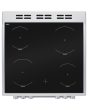 Beko KDC653S 60cm Double Oven Electric Cooker - Silver