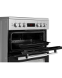 Beko KDC653S 60cm Double Oven Electric Cooker - Silver