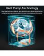 Teknix TK5HP9HW 5 Series 9kg Heat Pump Tumble Dryer - White
