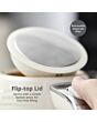 Swan SK19034CRM Wave 1.7L Textured Kettle - Cream