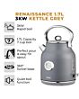 Tower T10063GRY Renaissance 1.7L 3KW Kettle