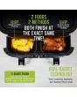 Tower T17088 Air Fryer 9LT Dual Basket - Black