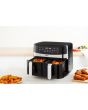 Tower T17088 Air Fryer 9LT Dual Basket - Black