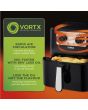 Tower T17090 Vortx 5L Manual Single Basket Air Fryer - Black