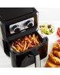 Tower T17090 Vortx 5L Manual Single Basket Air Fryer - Black