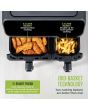 Tower T17099 Eco Duo Air Fryer Grey Digital 5.2L + 3.3L
