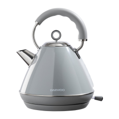 Daewoo SDA2593GE Kensington 1.7L 3KW Pyramid Kettle - Grey