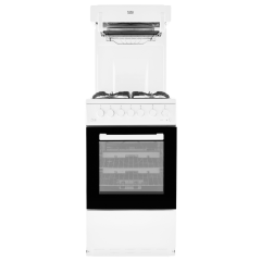 Beko KA52NEW Freestanding Gas Single Oven Cooker - White
