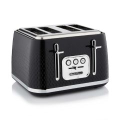Swan ST19025BLK Elegance 4 Slice Toaster