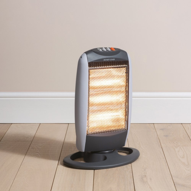 Daewoo HEA1416GE Halogen Heater - 1200W
