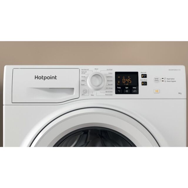 Hotpoint NSWF 946 W UK Anti-Stain 9kg 1400rpm Washing Machine - White