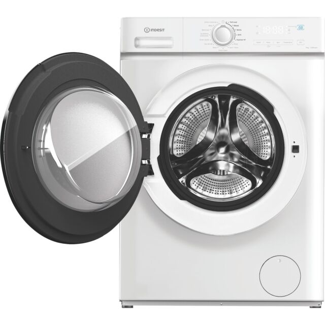 Indesit MyTime 9kg 1400rpm Washing Machine with Push&Go - White - A Rated