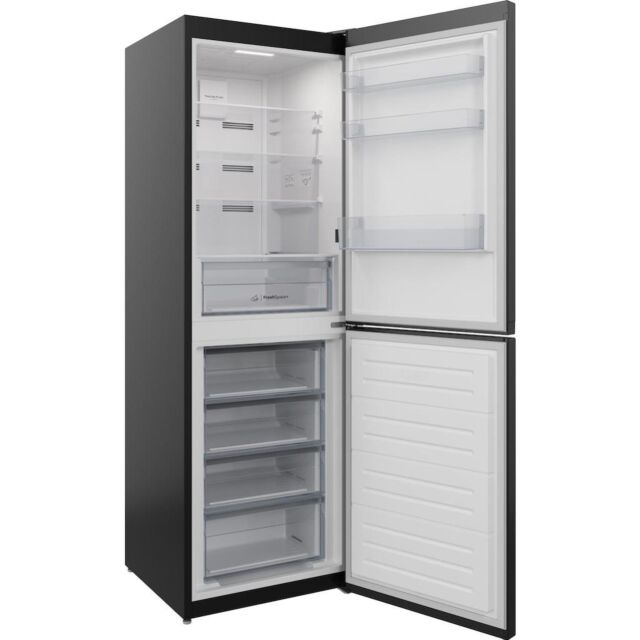 Indesit IBTNF 60182 B UK Freestanding Fridge Freezer - Black