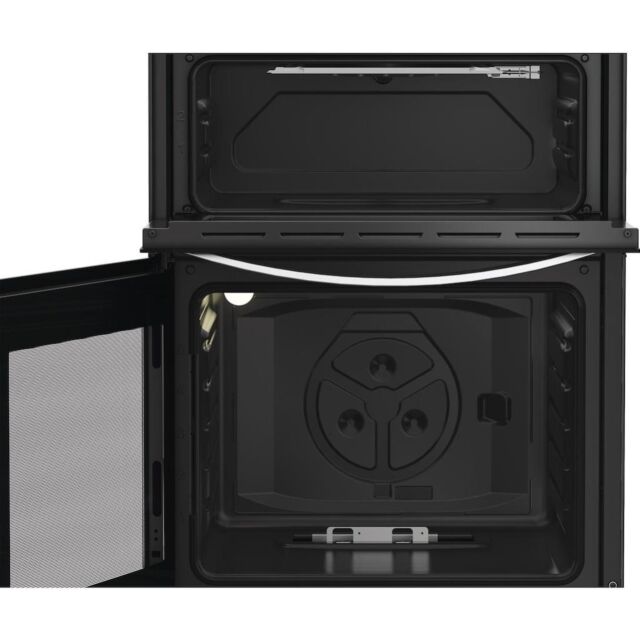 Indesit ITG6GW 60cm Gas Twin Cooker - White