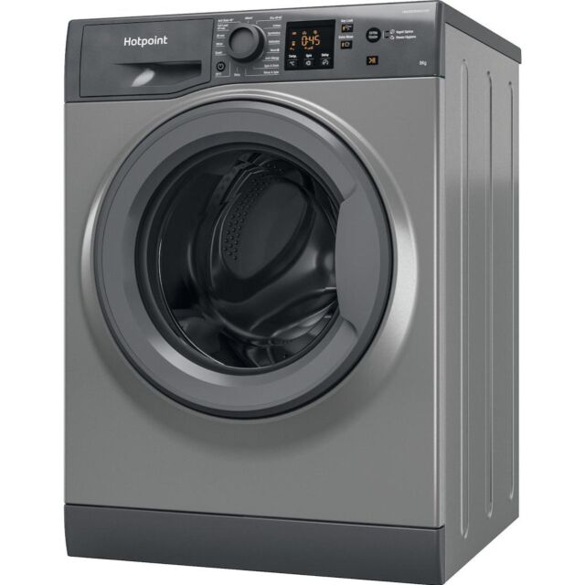 Hotpoint NSWM864CGGUKN Freestanding Washing Machine