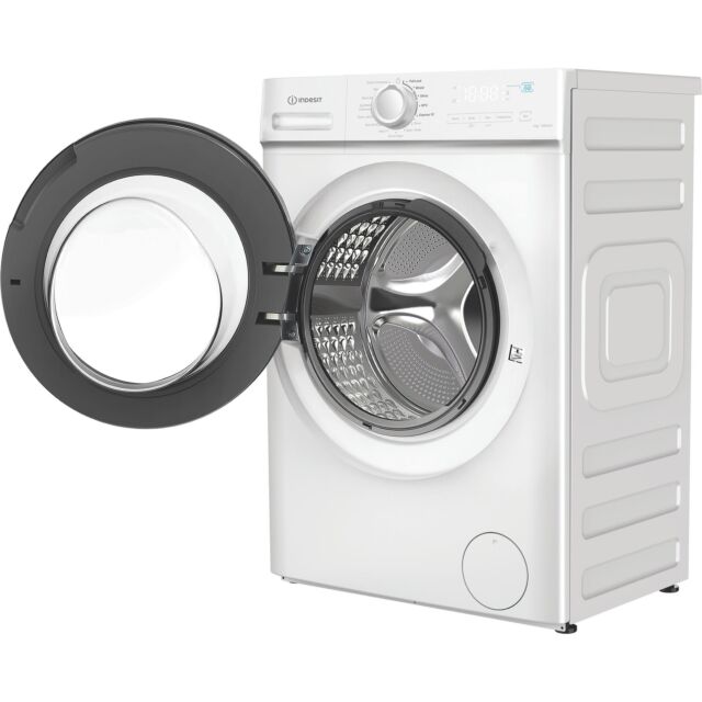 Indesit MyTime 9kg 1400rpm Washing Machine with Push&Go - White - A Rated