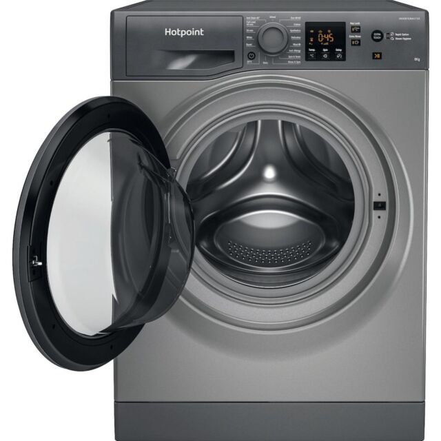 Hotpoint NSWM864CGGUKN Freestanding Washing Machine