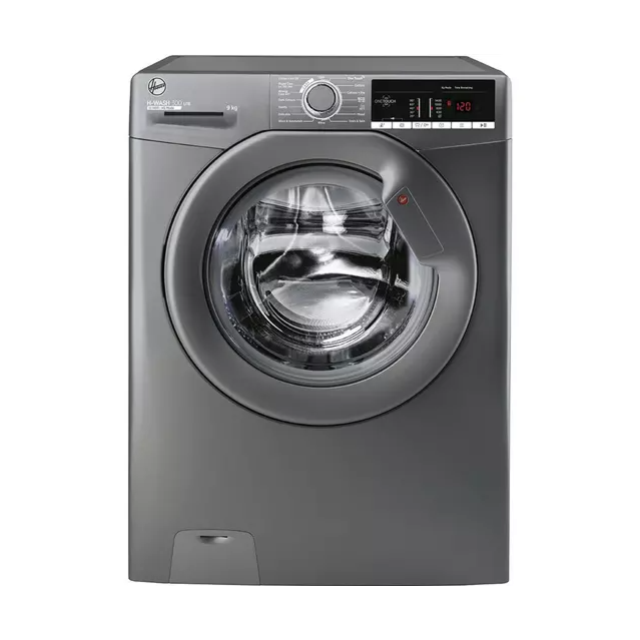 Hoover H3W 49TAGG4/1-80 H Wash 300 9kg 1400rpm Washing Machine Graphite