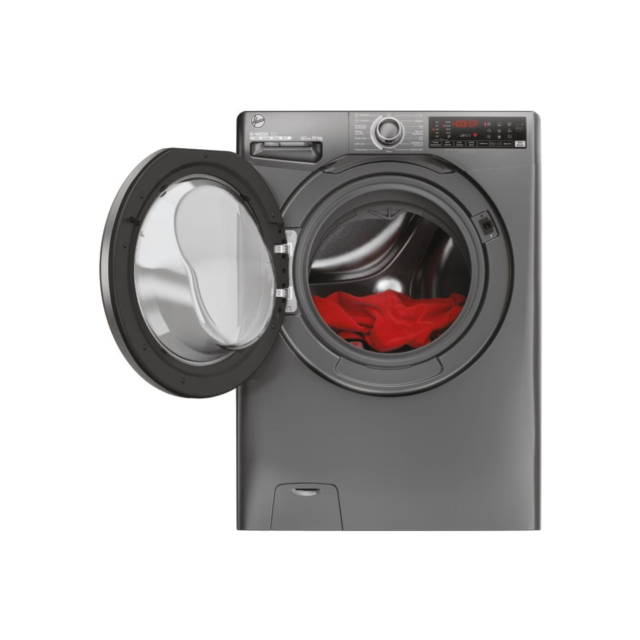 Hoover H3WPS4106TRR6-80 H-Wash 350 10kg 1400rpm A Rated Freestanding Washing Machine - Graphite