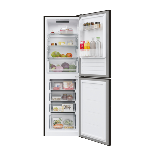 Hoover HOCT3L517EBK Fridge Freezer - Black- E Rated