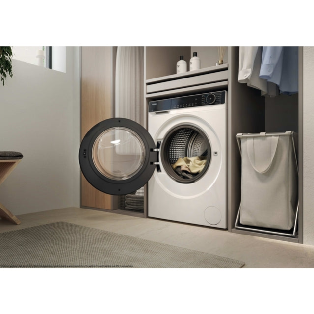 Haier HW100-BP14357UUK X Series 5 10kg Washing Machine - White - A Energy Class
