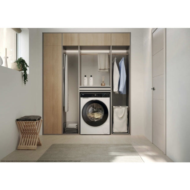 Haier HW100-BP14357UUK X Series 5 10kg Washing Machine - White - A Energy Class