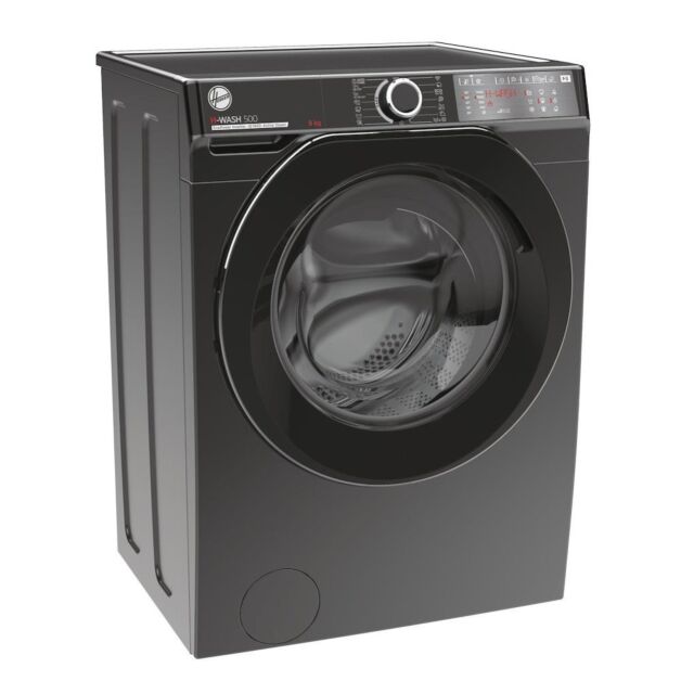 Hoover HWB 49AMBCR/1-80 H-Wash 500 9kg 1400rpm A Rated Freestanding Washing Machine - Graphite