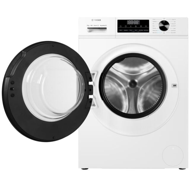Teknix TK3W1014XW 3 Series 10kg Washing Machine with 1400rpm Spin - White