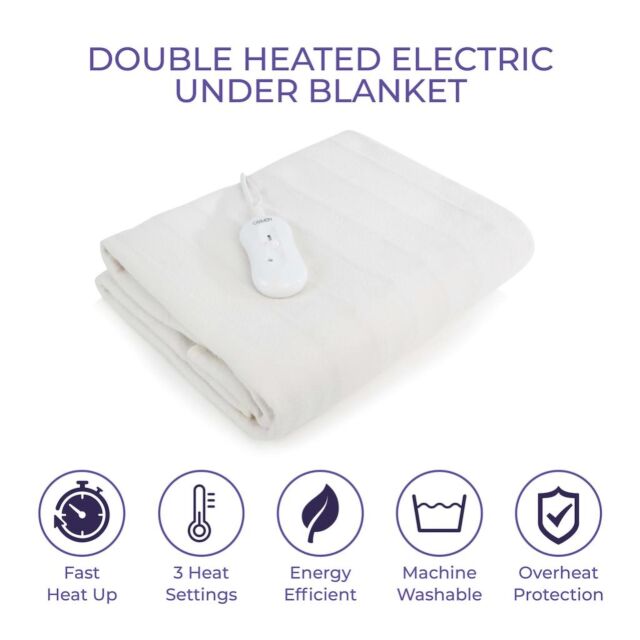 Carmen C81193 Double Heated Under Blanket