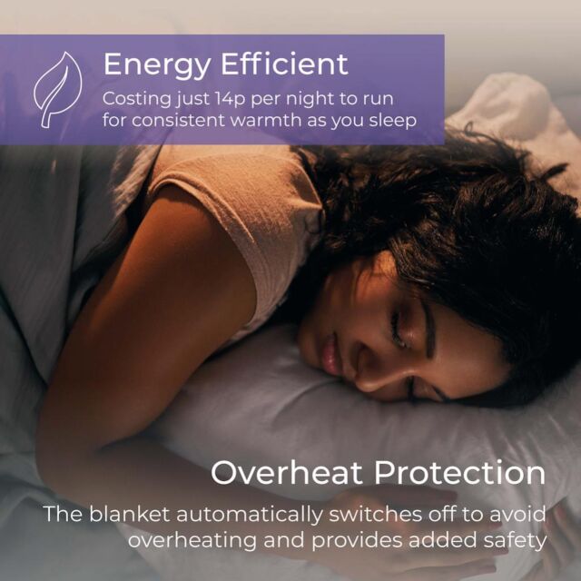 Carmen C81193 Double Heated Under Blanket