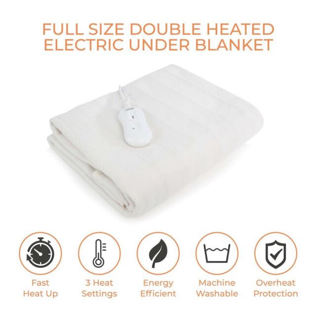 Carmen C81196 Full Size Double Heated Under Blanket