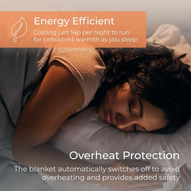 Carmen C81196 Full Size Double Heated Under Blanket