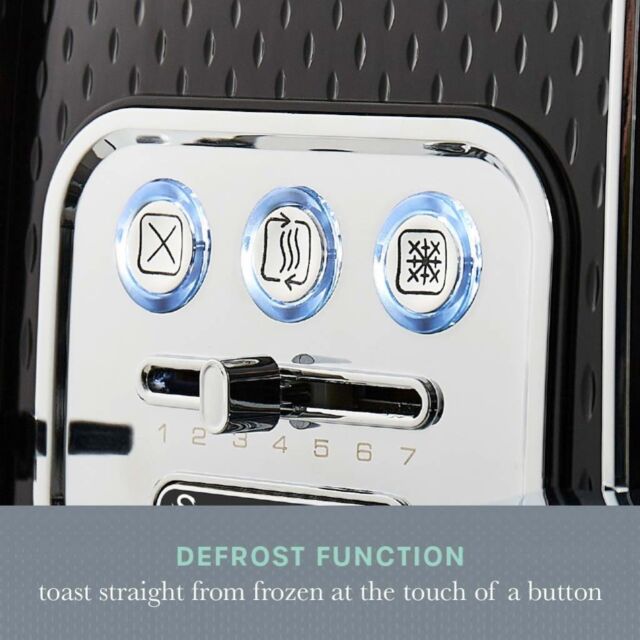Swan ST19025BLK Elegance 4 Slice Toaster