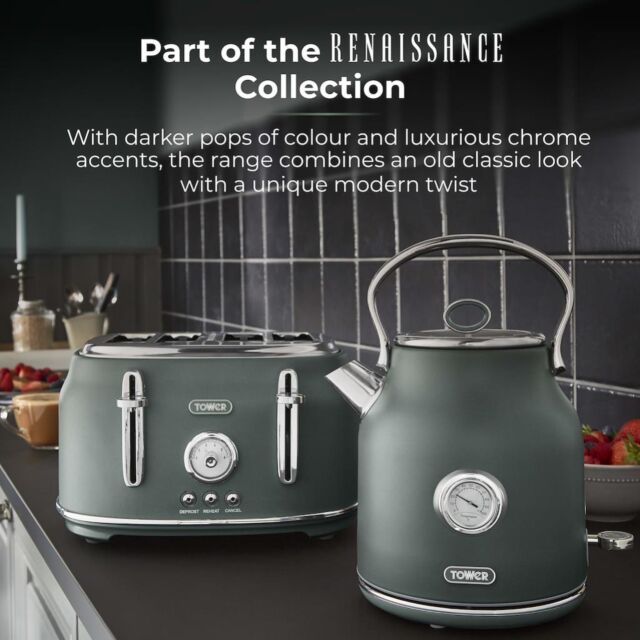 Tower T10063FOR Renaissance 1.7L 3KW Kettle