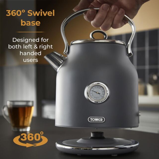 Tower T10063GRY Renaissance 1.7L 3KW Kettle